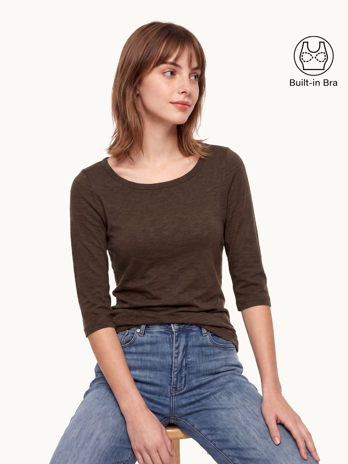 Eco-Mousse® Round Neck Bra Top