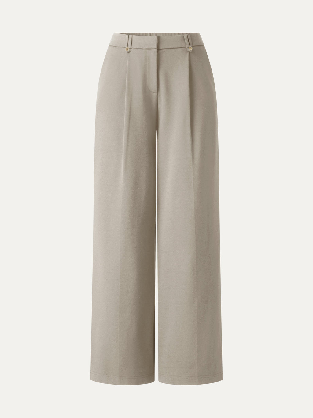 Ponte Low-Rise Straight Leg Ankled Pants with Pockets