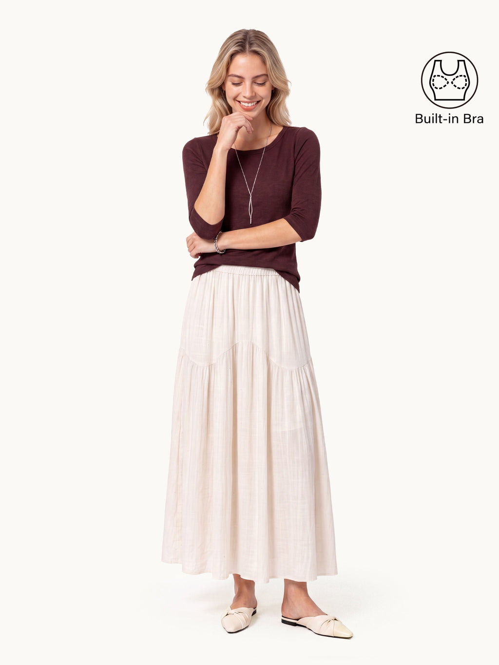 Eco-Mousse® Round Neck Bra Top