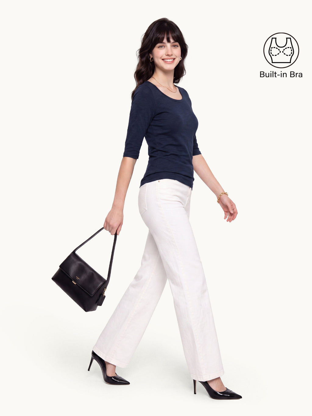 Eco-Mousse® Round Neck Bra Top