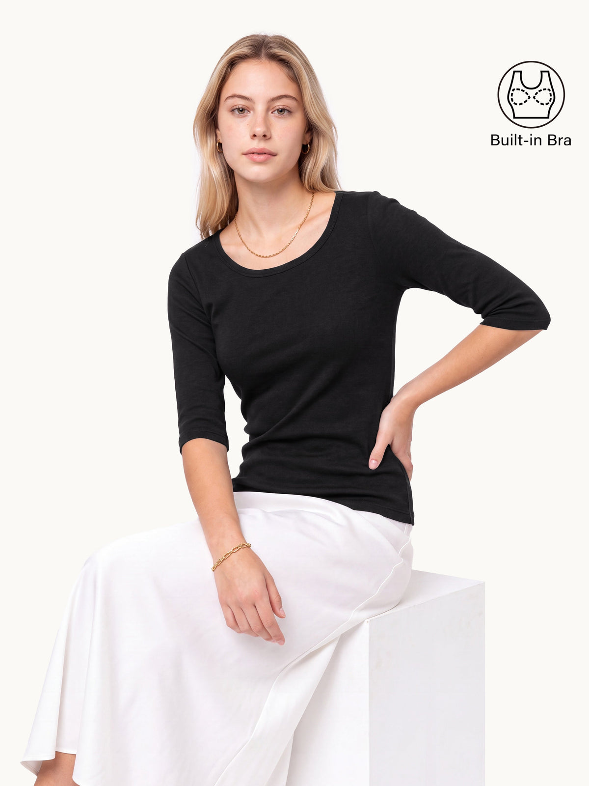 Eco-Mousse® Round Neck Bra Top