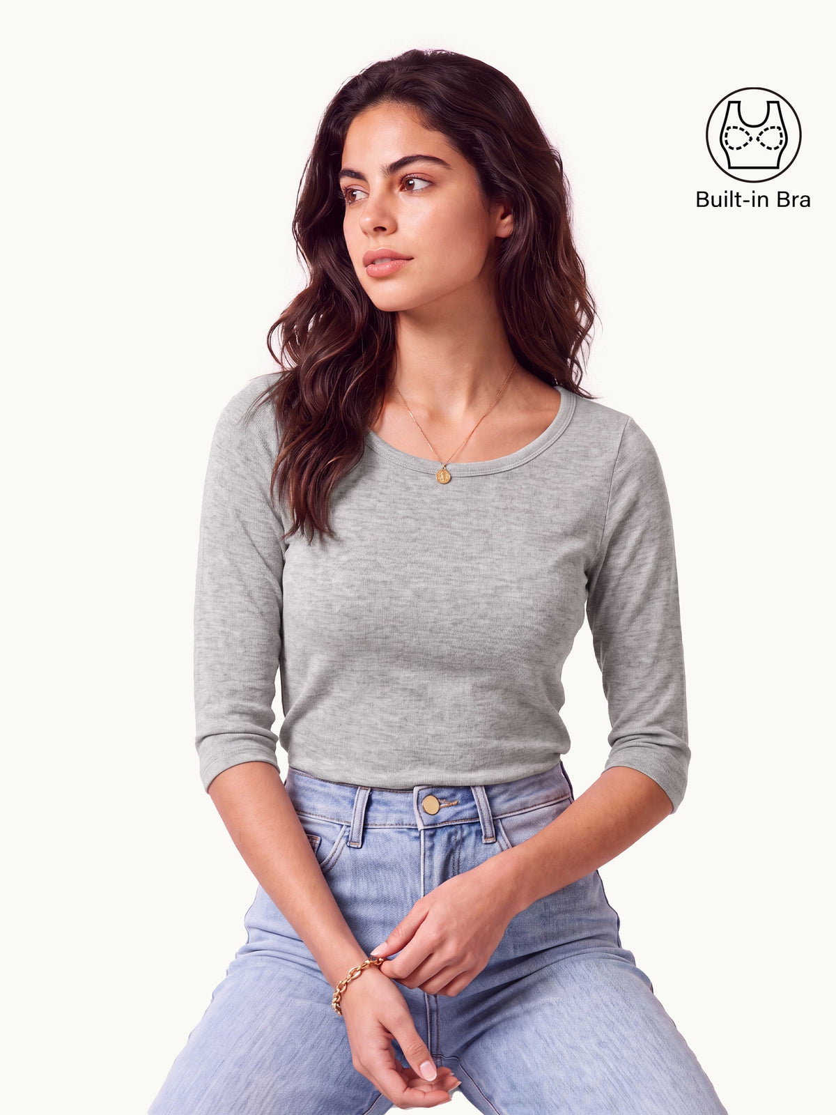 Eco-Mousse® Round Neck Bra Top
