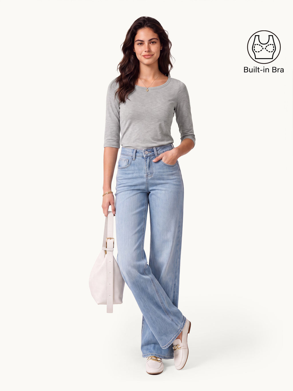 Eco-Mousse® Round Neck Bra Top