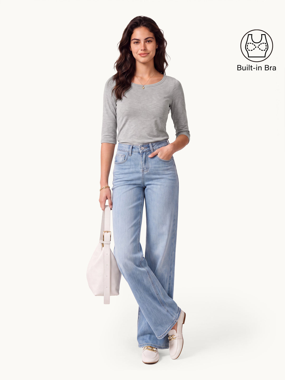 Eco-Mousse® Round Neck Bra Top