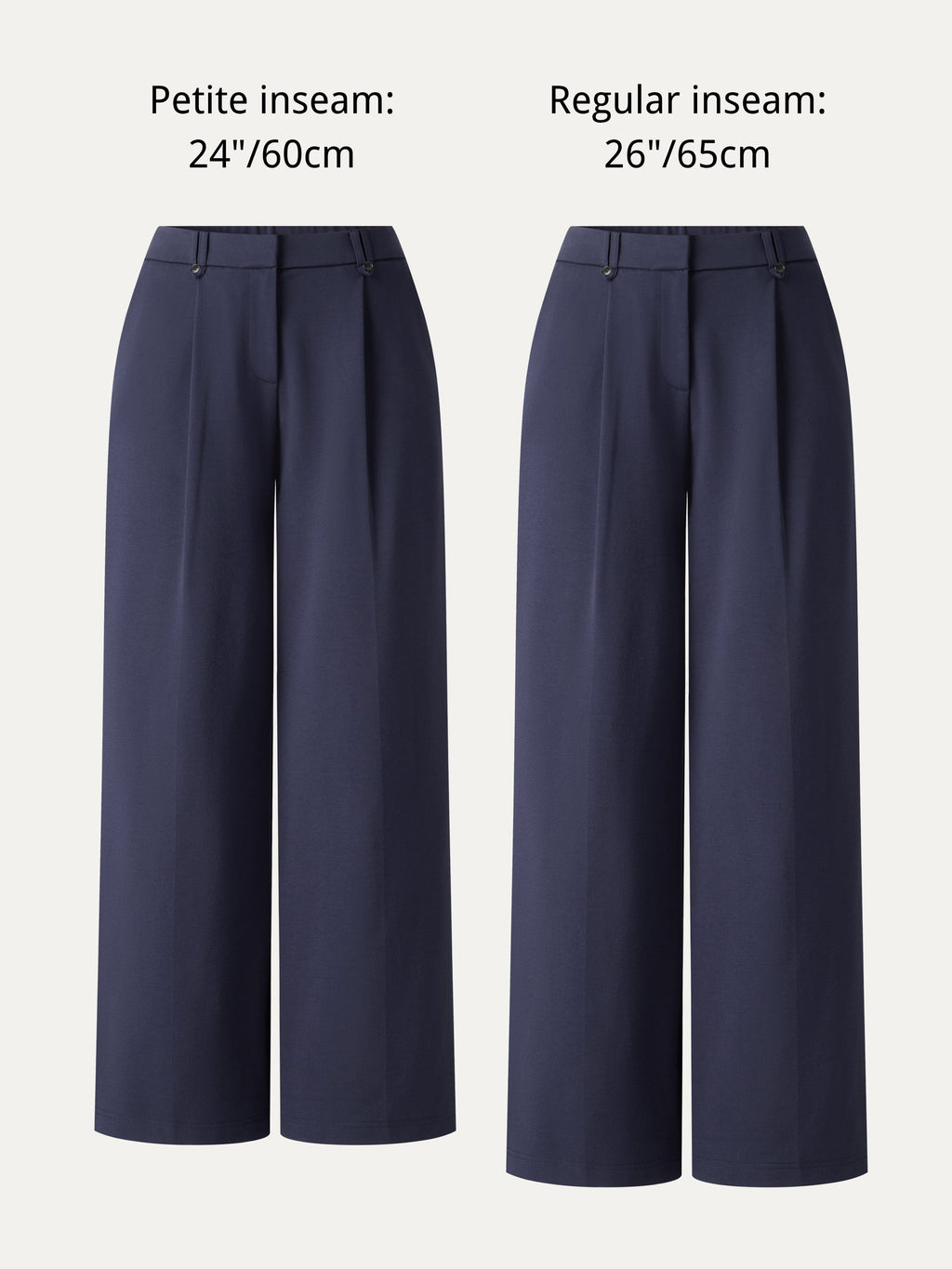 Ponte Low-Rise Straight Leg Ankled Pants with Pockets