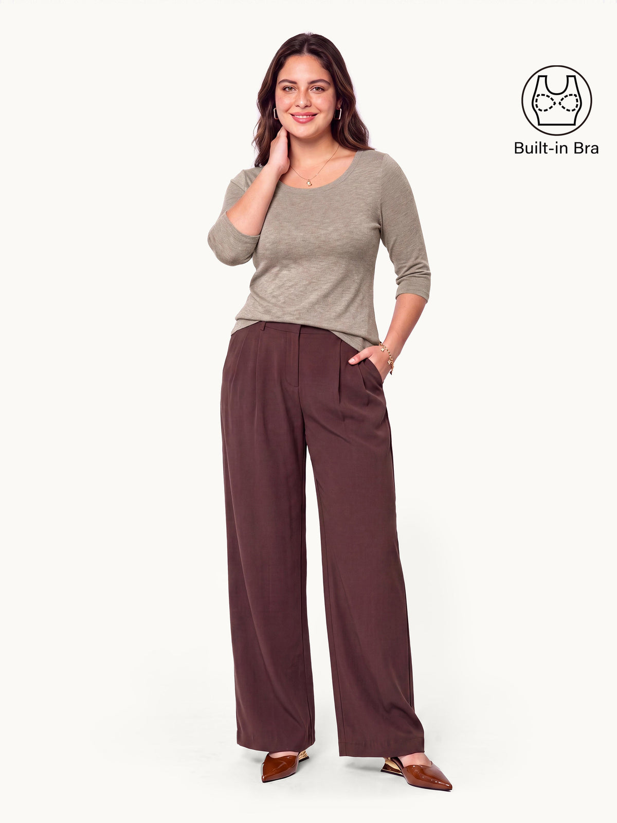 Eco-Mousse® Round Neck Bra Top