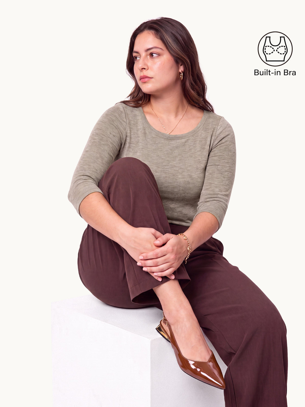 Eco-Mousse® Round Neck Bra Top