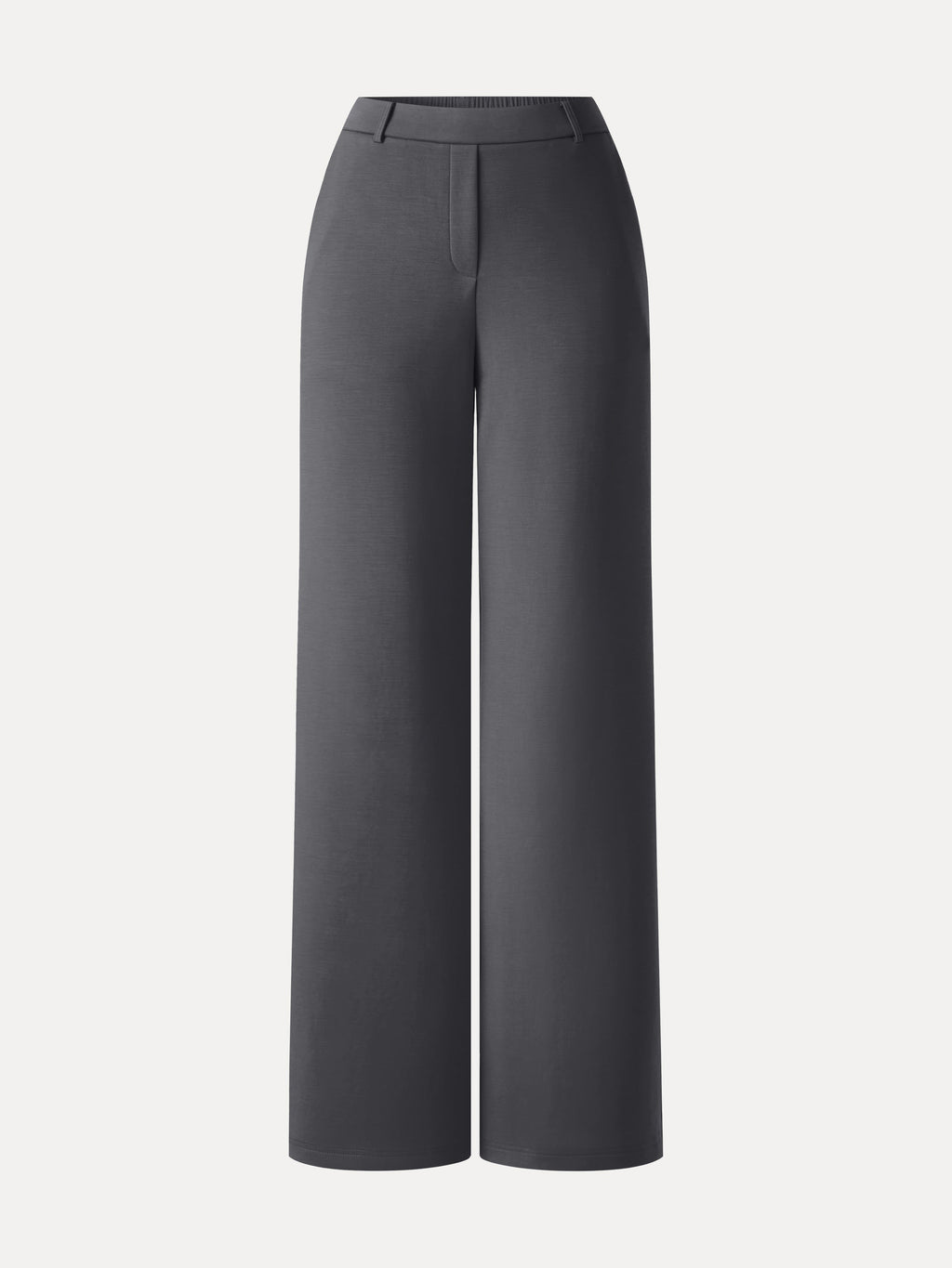 TravelEase Lyocell Spacer High-Rise Wide Leg Pants with Pockets