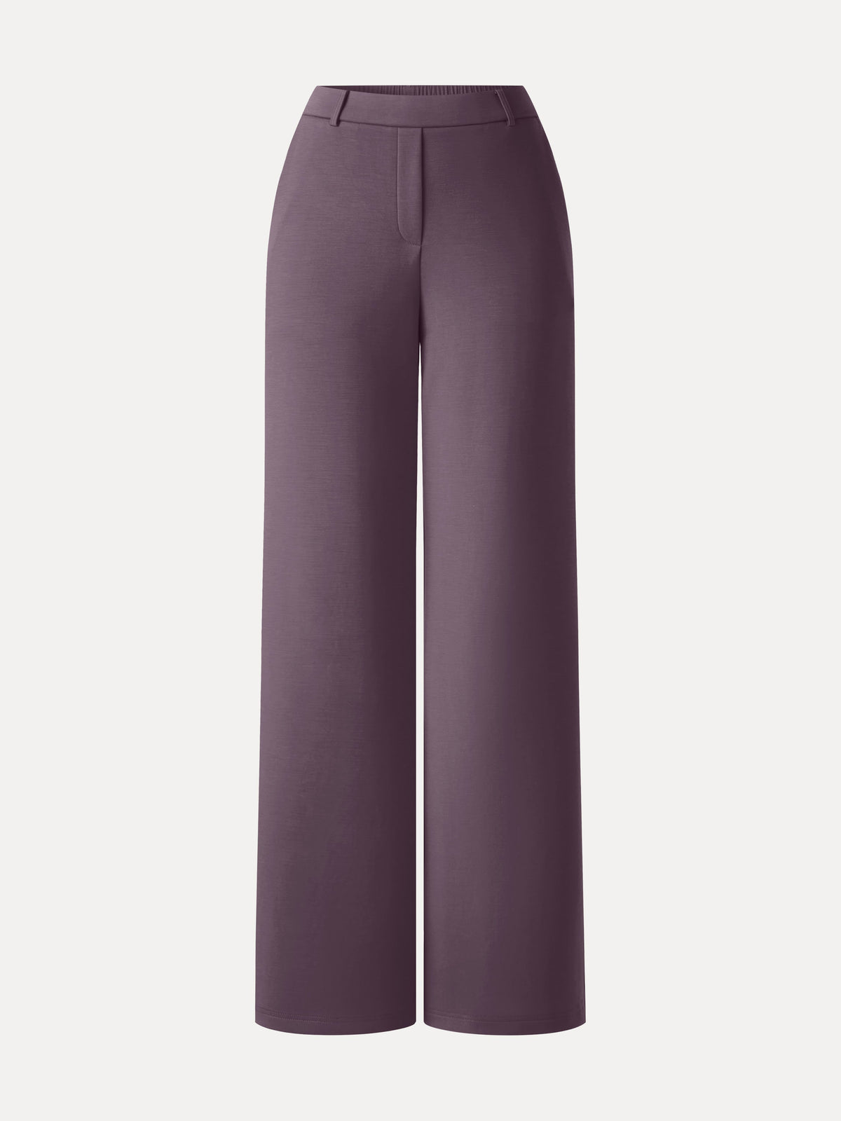 TravelEase Lyocell Spacer High-Rise Wide Leg Pants with Pockets