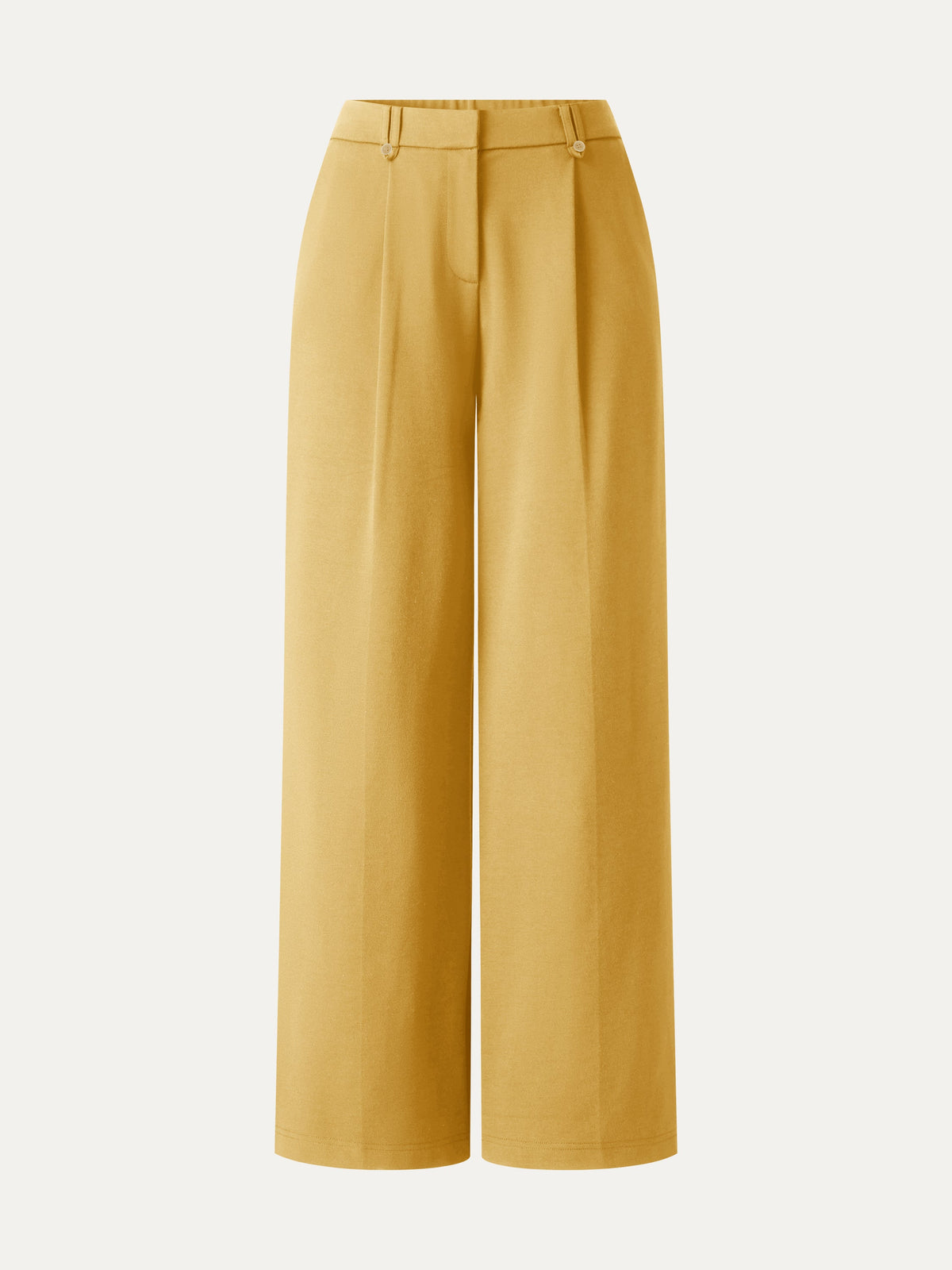 Ponte Low-Rise Straight Leg Ankled Pants with Pockets